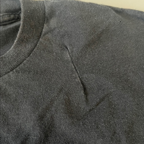 Yes 2002 Tour Graphic TShirt Black Size Large * Flaw - Picture 6 of 7